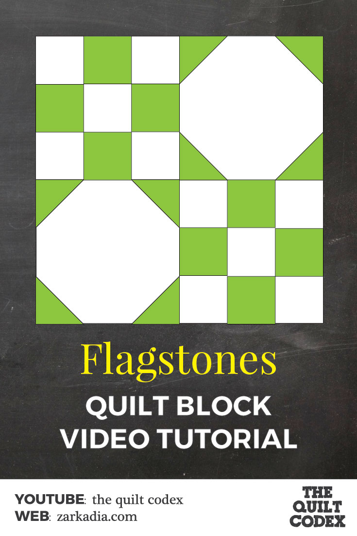 Flagstones quilt block