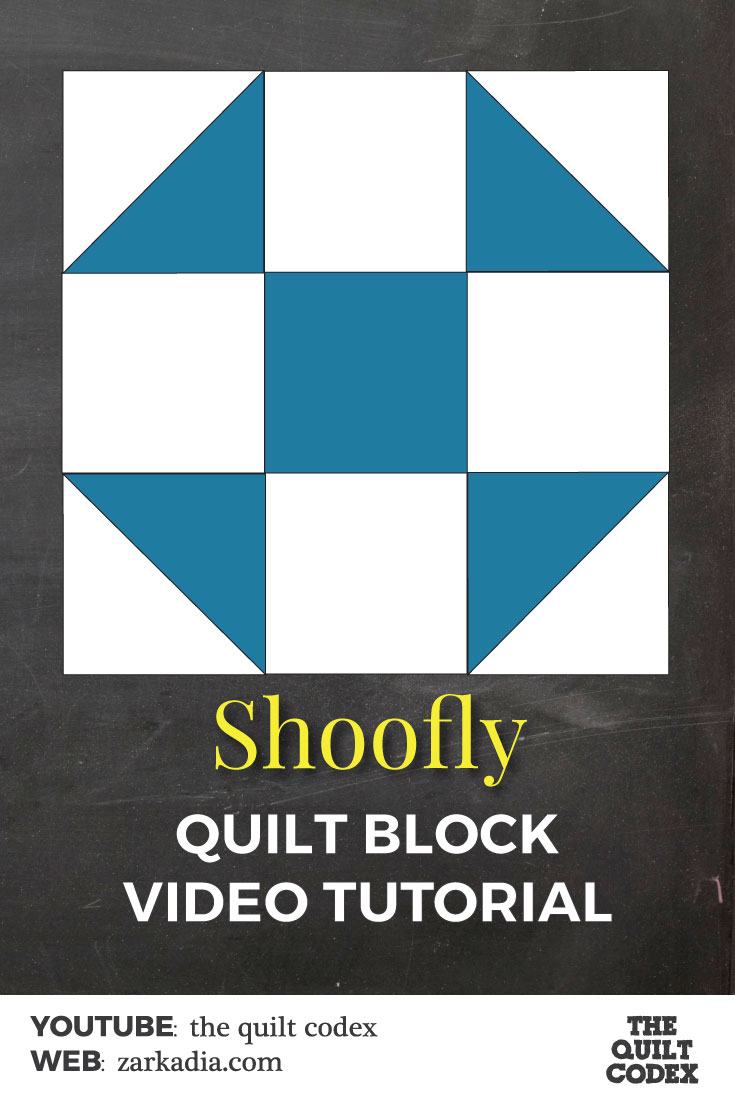 Shoofly quilt block tutorial