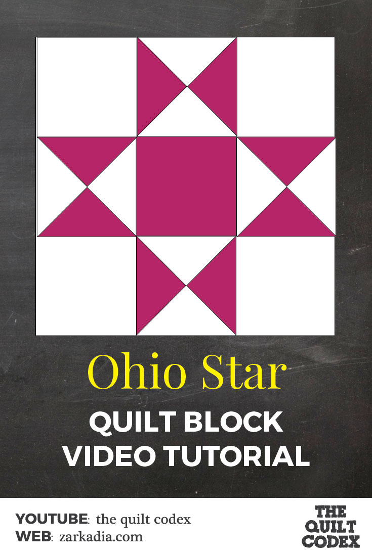 Ohio Star quilt block