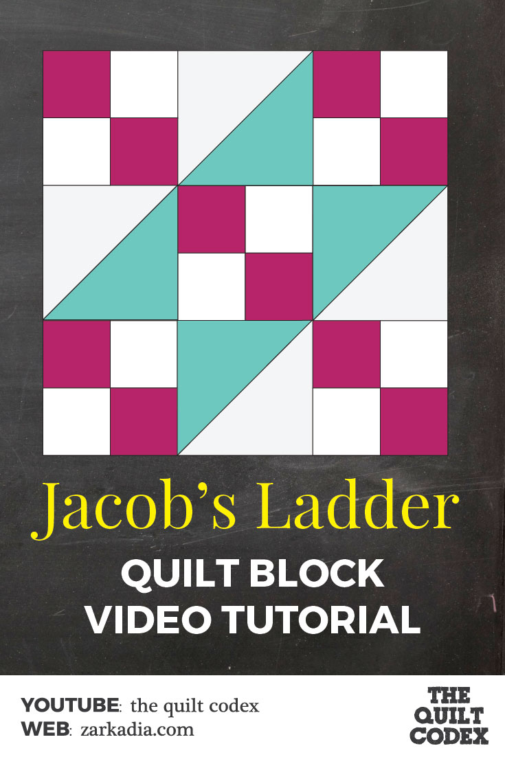 Jacob's Ladder quilt block