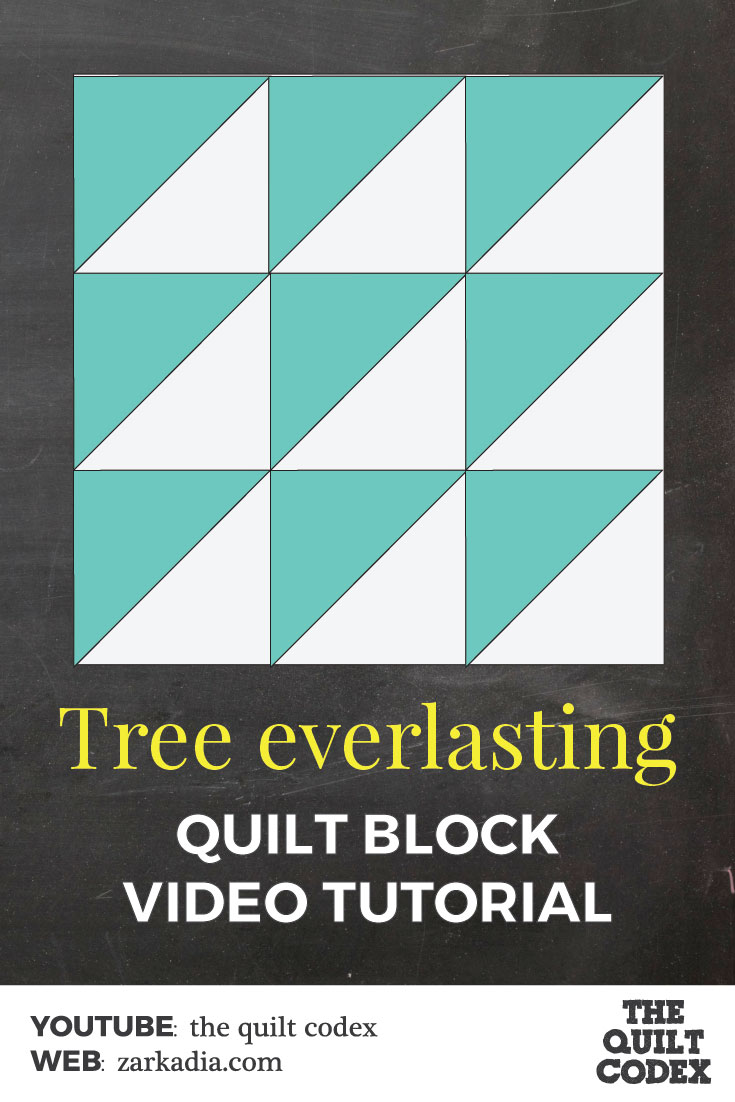 Tree everlasting quilt block